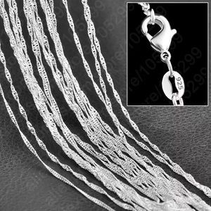 18 inch 925 Sterling Silver Chain W Lobster clasp